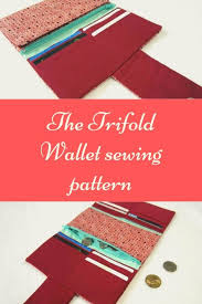 With the provided pattern, you will learn how to create a wallet that is secure and can hold all your cash and cards. The Trifold Wallet Pattern Sew Modern Bags
