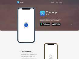 Here it is the app landing page ui design episode 2 where we will be creating our project's wireframe and we will put our thoughts on to an artboard to. Mobile App Landing Page For Sketch Download Free Ui Kit