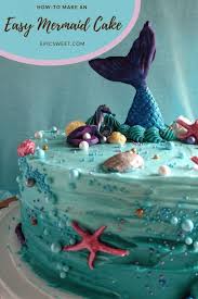 Ce Gateau De Sirene Est Parfait Pour Une Fete Sous La Mer Ou Un Anniversaire De Sirene Birthd Mermaid Cakes Birthday Cake Decorating Birthday Cake Kids
