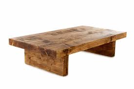 Assemble farmhouse coffee table side. Chunky Rustic 45cm Tall Coffee Table Handcrafted From 3 Inch Thick Reclaimed Solid Wood Handmade Sofa Table Ashley Moore Furniture