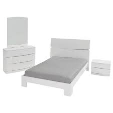 Browse our great prices & discounts on the best twin white bedroom collections. Brighton White 4 Piece Twin Bedroom Set El Dorado Furniture