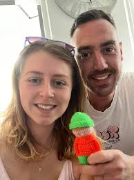 I hope this is the right page. My little girl found this today in Brierley  Park, Sutton in Ashfield. I didn't even know crochet kindness existed. What  a lovely thing to do