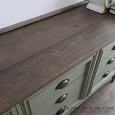Take a look at this great dresser! How To Make A Plank Top Dresser