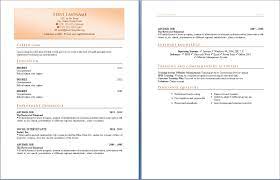Good resume template on word document inspirational sample in. Resume Templates 316 To 321 Get A Free Cv