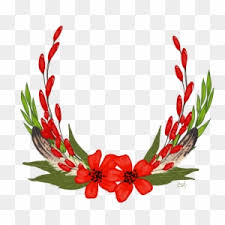 Flowers Floral Wreath Frame Freetoedit Flower Free Transparent Png Clipart Images Download
