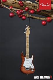 Red bass guitar ornament $11.50. Fender Select 50s Strat 6 Holiday Ornament Hal Leonard Online