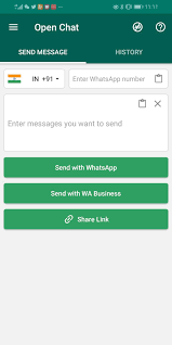 Click2chat is absolutely free and works without internet as well. Click To Chat Open Direct Chat For Whatsapp For Android Apk Download