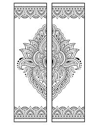 bookmarks coloring pages printable coloring pages
