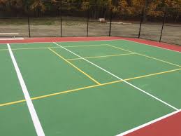 High point has eight courts with regulation pickleball lines. Pickleball Court Installation Maintenance Repair New England Sealcoating