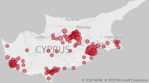 Τρίτη ημέρα καύσωνα σήμερα, πέμπτη, με τη θερμοκρασία να φτάνει έως και τους 42 βαθμούς κελσίου Diadrastikos Xarths Ths Kyproy Me Ta Kategrammena Kroysmata Korwnoioy