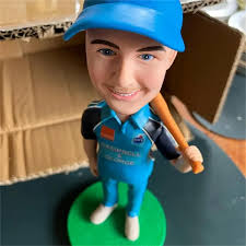 For Friends Custom Bobblehead Baseball Player Batter, Professional Batter  Hitting A Home Run Custom Bobblehead,Sports Custom Bobblehead, Birthday  Gift (Baseball 4 Best Custom Bobblehead