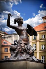 Warszawska Syrenka Symbol Of Warsaw Poland Reizen