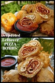 Image result for deep fried pizza