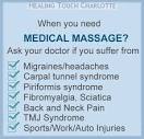 Medical Massage Therapy - Healing Touch Charlotte