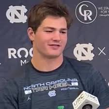 UNC QB Drake Maye talks about dual weapons Josh Downs, Antoine Green