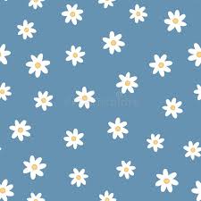 Maybe you would like to learn more about one of these? Repeated Cute Flowers Simple Floral Seamless Pattern Stock Vector Illustration Of Ditzy Chamomile 115123496