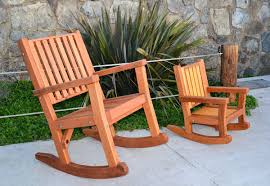 A best wooden rocking chair is ideal in these cases. Massive Wooden Rocking Chair Custom Redwood Rockers
