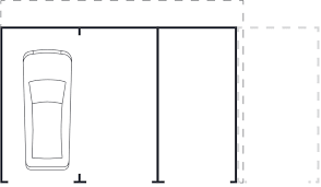 Die standardgröße einer garage beträgt 3 x 5 m. Einzelgarage Als Beton Fertiggarage