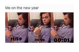Harry Styles New Year And Funny Image New Year Jokes New Year Meme One Direction Jokes