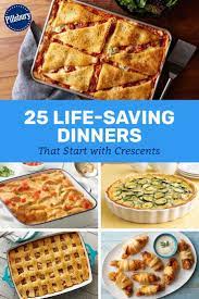 30 Life Saving Dinners That Start With Crescents Pillsbury Recipes Crescent Recipes Crescent Roll Recipes