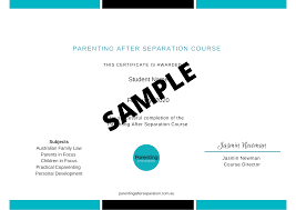 Transitioning from married to single life can be hard and so is k. 1 Parenting After Separation Parenting After Separation Courses