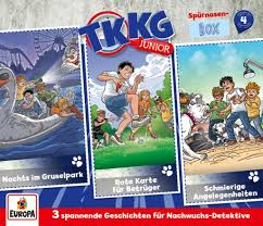 Aber von der beute und den mittätern fehlt jede spur! Tkkg Junior Spurnasen Box 4 Folgen Kaufland De