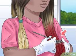 Aku aplikasikan ke rambut bagian bawah alias ombre. Cara Membuat Rambut Ombre Dengan Gambar Wikihow