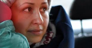 Meeting refugees at the Ukraine-Poland border