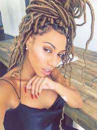 Crochet Faux Locs Curly Ends Faux Locs Hairstyles Locs Hairstyles Natural Hair Styles