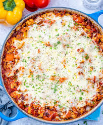 Zucchini is one of the few vegetables that doesn't taste bitter to me. Unstuffed Bell Pepper Skillet Clean Food Crush