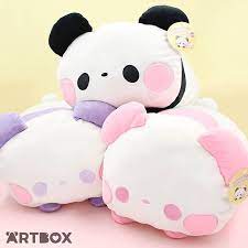 Shop Link In Bio So Soft Our Mochi Plush Just Got Bigger And Better With These Super Soft And Squishy Mochi Kawaii Plushies Kawaii Toys Kawaii Plush