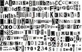 Newspaper Clippings Alphabet Newspaper Magazine Alphabet With Letters Numbers Sponsored Magazine Aesthetic Letters Newspaper Letters Lettering Alphabet