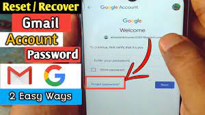 How To Reset Or Recover Gmail Account Password If Forgotten 2022 - Youtube