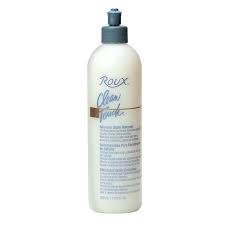 Mix a little color remover according to package directions. Roux Clean Touch Haircolor Stain Remover