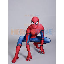 He's finally home at marvel, and this is a stark approved suit. Spider Man Homecoming Costume Movie Trailer Version New Spiderman Cosplay Suit