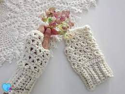 Crochet gloves pattern, crochet pattern, fingerless gloves, lace gloves, wedding gloves, wrist warmer gloves, buttoned bracelet, pattern this is a crocheted fingerless. 9 Beautiful Fingerless Gloves Crochet Patterns Crochet Roundup Joy Of Motion Crochet