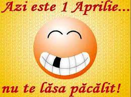 1 aprilie sau ziua păcălelilor este singura zi din an în care prietenii nu au motive de supărare indiferent de glumele sau farsele pe care i le facem. PÄƒcÄƒleli De Å£inut Minte De 1 Aprilie 2021 Esti Pus Pe Sotii Vezi Cele Mai Tari Farse Pe Care Le PoÅ£i Face CunoscuÅ£ilor Ziarul Unirea