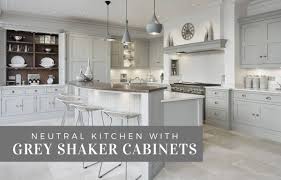 Grey shaker kitchen shaker style kitchens grey kitchen cabinets kitchen countertops new kitchen home kitchens kitchen decor kitchen tom howley dark grey shaker kitchen. Anything But Neutral Kitchen With Grey Shaker Cabinets Best Online Cabinets