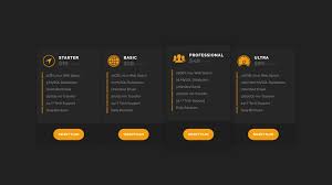 While there seems to be a common pattern, there are infinite styling possibilities. Pricing Table Responsive Design