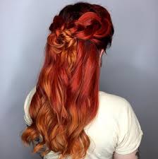 One way to show off the rare mix is to let your natural coily curls shine brightly. 25 Red And Black Ombre Highlights Hair Color Ideas May 2020
