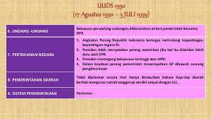 Uud 1945 sebagai konstitusi di indonesia yang selama ini disakralkan dan tidak boleh diubah, kini telah mengalami beberapa perubahan. Perbandingan 3 Uu Uud 1945 Konstitusi Ris 1949 Uud Sementara 1950