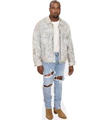Kleidung coole outfits kanye west style kanye west mode urbane mode mode für männer strassenmode camouflage i feel like pablo army camo jacket military tlop west. Kanye West Jeans Lebensgrosser Pappaufsteller Celebrity Cutouts