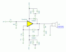 In the circuit above, there are two tda2030 that are. Tda2030 Audio Amplifier Circuits