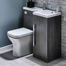900mm L Shaped Avola Grey Vanity And Wc Unit With Cubic Btw Plumbworkz Supplied fully assembled for your piece of mind. 900mm l shaped avola grey vanity and wc unit with cubic btw