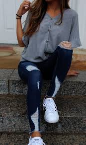 Womens Clothes For Northern Soul But Cute Summer Outfits For School Above Big And Tall Women S Clothes Near Me Their Ripped Jeans Outfit Casual Outfits Clothes