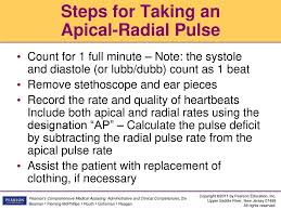 What position is used to take an apical pulse? Vital Signs Lesson 3 Pulse And Respirations Ppt Download