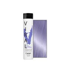 This formula gets rid of brassiness and brightens silver hair, and also contains extracts that help detangle and moisturize. Celeb Luxury Viral Colorwash Pastel Lavender 244ml Zennkai