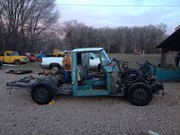 Set Cab On Crown Vic Chassis Roll Inside Shop And Adjust Ford Trucks Chevy Trucks Rat Rod
