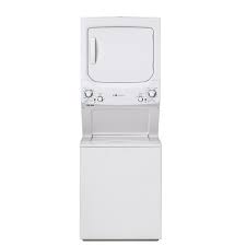 Many of these units are around the size of an average dishwasher [source: Ge Unitized Apartment Size 27 Inch Stacked Washer And Dryer Laundry Centre In White Energ The Home Depot Canada