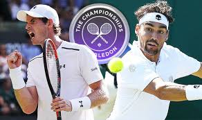 World no 1 andy murray was unable to cope with the unstoppable force of fabio fognini in front of a fervent. Andy Murray V Fabio Fognini Wimbledon Thriller As It Happened On Centre Court Tennis Sport Express Co Uk